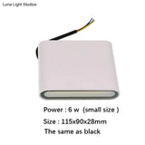 Outdoor Waterproof Ip65 Wall Lamp 6W/12W Led Light Modern Indoor/Outdoor Decor Up Down Dual-Head