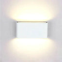 Outdoor Waterproof Ip65 Wall Lamp 6W/12W Led Light Modern Indoor/Outdoor Decor Up Down Dual-Head