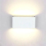 Outdoor Waterproof Ip65 Wall Lamp 6W/12W Led Light Modern Indoor/Outdoor Decor Up Down Dual-Head