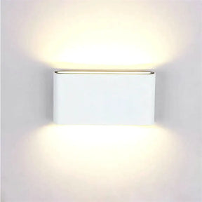 Outdoor Waterproof Ip65 Wall Lamp 6W/12W Led Light Modern Indoor/Outdoor Decor Up Down Dual-Head
