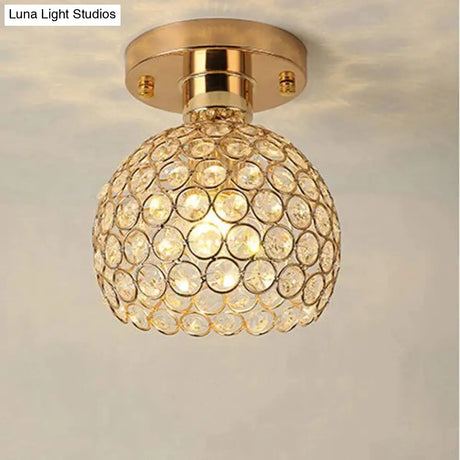 Plafonnier Led Ceiling Light Crystal Lamp Indoor Lighting For Bedroom Living Room Lights Fixture