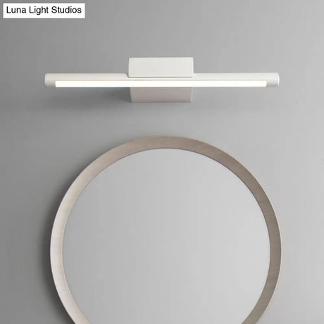 Pole Vanity Lighting: Modern Led Wall Mount Light In Warm/White Multiple Length Options