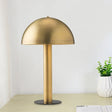 Post-Modern Iron Desk Lamp - Gold Finish Night Table Light With Plug-In Cord
