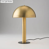 Post-Modern Iron Desk Lamp - Gold Finish Night Table Light With Plug-In Cord