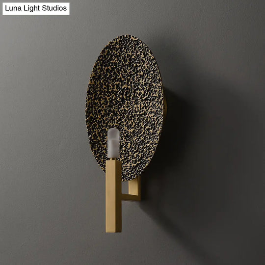Post-Modern Luxury Copper Wall Lamp Simple Creative Retro Personality Living Room Bedroom Study