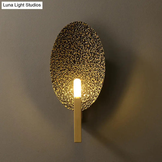 Post-Modern Luxury Copper Wall Lamp Simple Creative Retro Personality Living Room Bedroom Study