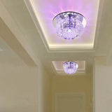 Nordic Modern Minimalist Aisle Light Entrance Lamp Led Crystal Ceiling Ceiling