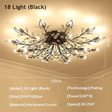 Modern Ceiling Light For Living Room Led Crystal Lamp Bedroom Lamps Dining Gold Loft Lighting