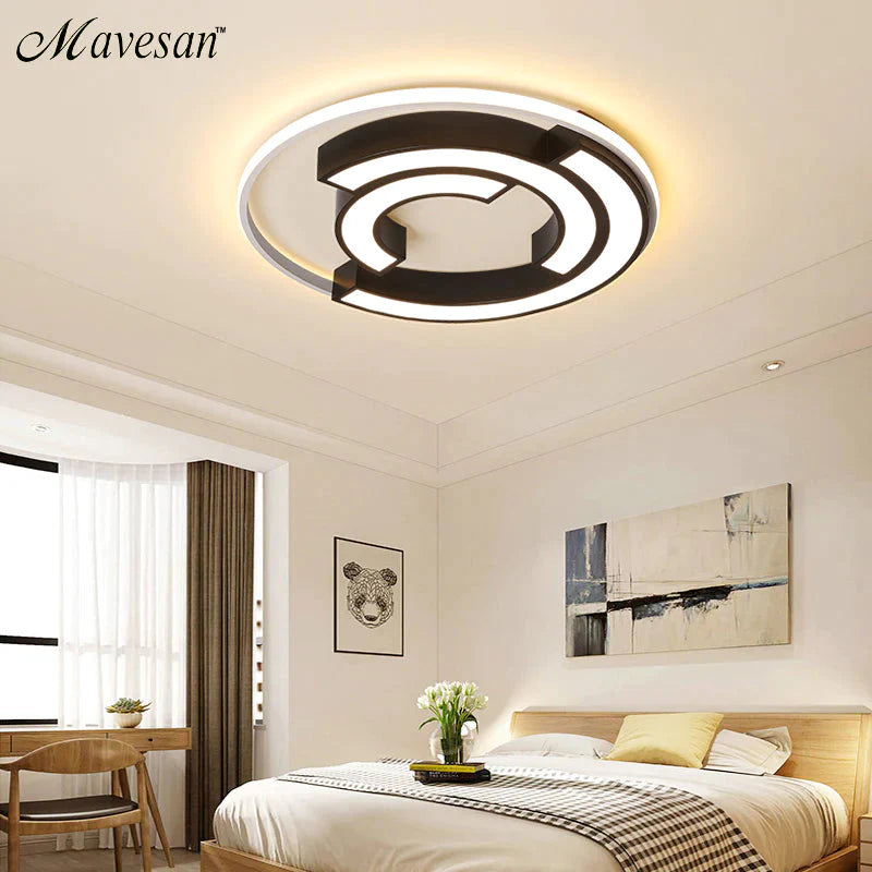 Plafonniers Forme Ronde LED Plafonnier Pour Chambre Enfants Luminaire Creative Luminaire