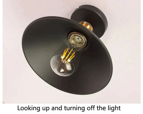 Vintage Ceiling Lamp For Living Room Bedroom Lamps Decorative Luminaire Bathroom Bar Retro Light