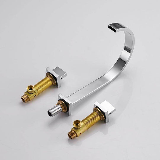 Hydrobliss - Modern Double Handle Bathroom Faucet