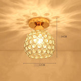 Plafonnier Led Ceiling Light Crystal Lamp Indoor Lighting For Bedroom Living Room Lights Fixture