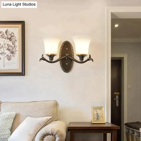 Retro Bedroom Bedside Lamp Guest Study Copper Wall Lamp Copper Wall Lamps