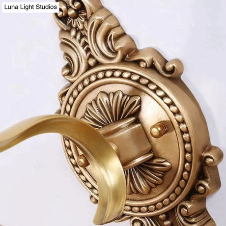 Retro Style Bedroom Bedside Living Room Staircase Copper Wall Lamp Copper Wall Lamps