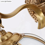 Retro Style Bedroom Bedside Living Room Staircase Copper Wall Lamp Copper Wall Lamps