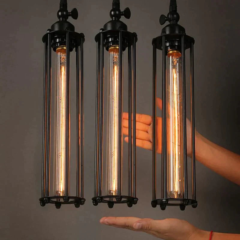 Retro Vintage Pendant Lights Steam Punk Industrial Style Single Head Use Edison Light Bulb Hanglamp