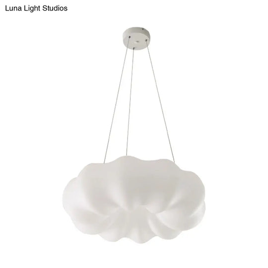 Rosanna - Cloud Bistro Pendant Lamp: Plastic Minimalist Led Ceiling Light