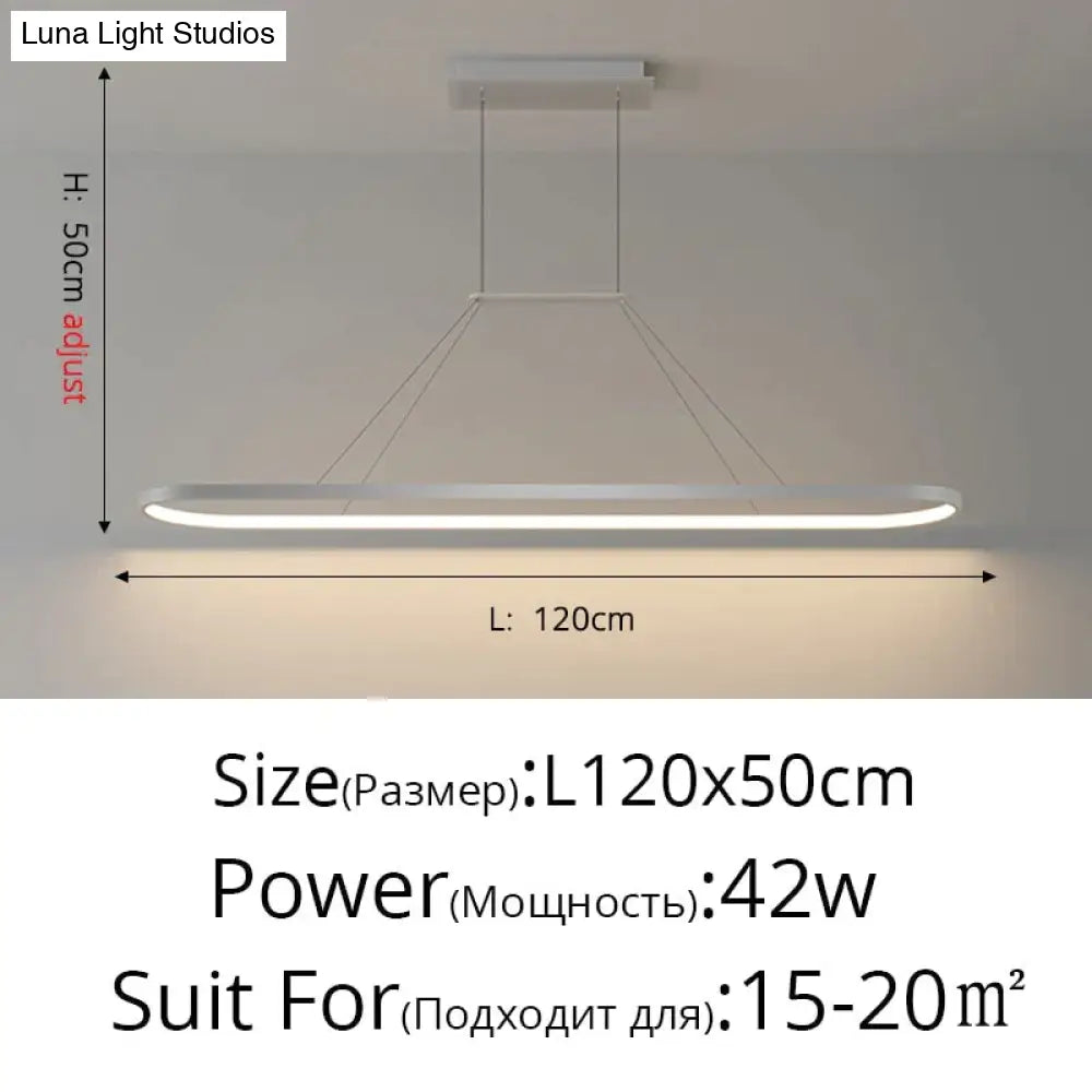 Salix V - Modern Minimalist Led Dimmable Bar Pendant Light Pendant