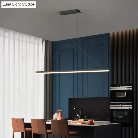 Salix V - Modern Minimalist Led Dimmable Bar Pendant Light Pendant