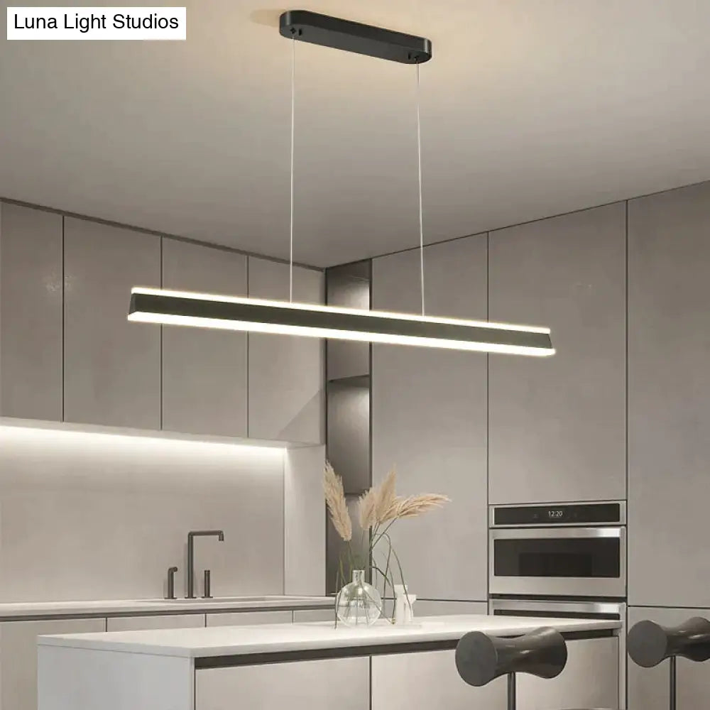 Salix V - Modern Minimalist Led Dimmable Bar Pendant Light Pendant