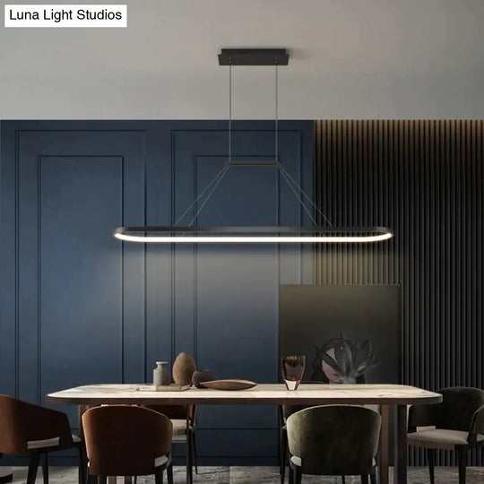 Salix V - Modern Minimalist Led Dimmable Bar Pendant Light Pendant