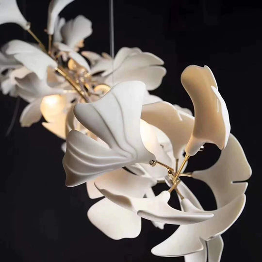 Sara - Lustre Fleur en Cuivre