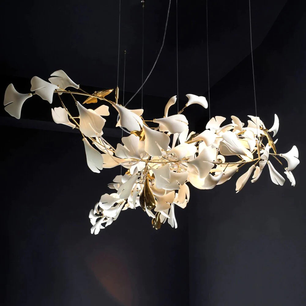 Sara - Lustre Fleur en Cuivre