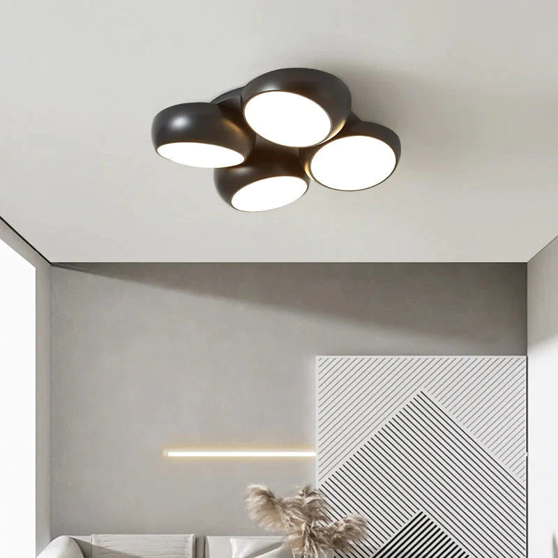 Plafonnier de chambre à coucher de salon à atmosphère moderne simple