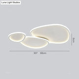 Simple Modern Atmosphere Master Bedroom Dining Room Lamp Minimalist Creative Combination Ceiling