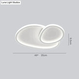 Simple Modern Atmosphere Master Bedroom Dining Room Lamp Minimalist Creative Combination Ceiling