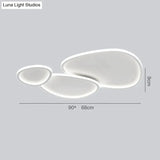 Simple Modern Atmosphere Master Bedroom Dining Room Lamp Minimalist Creative Combination Ceiling