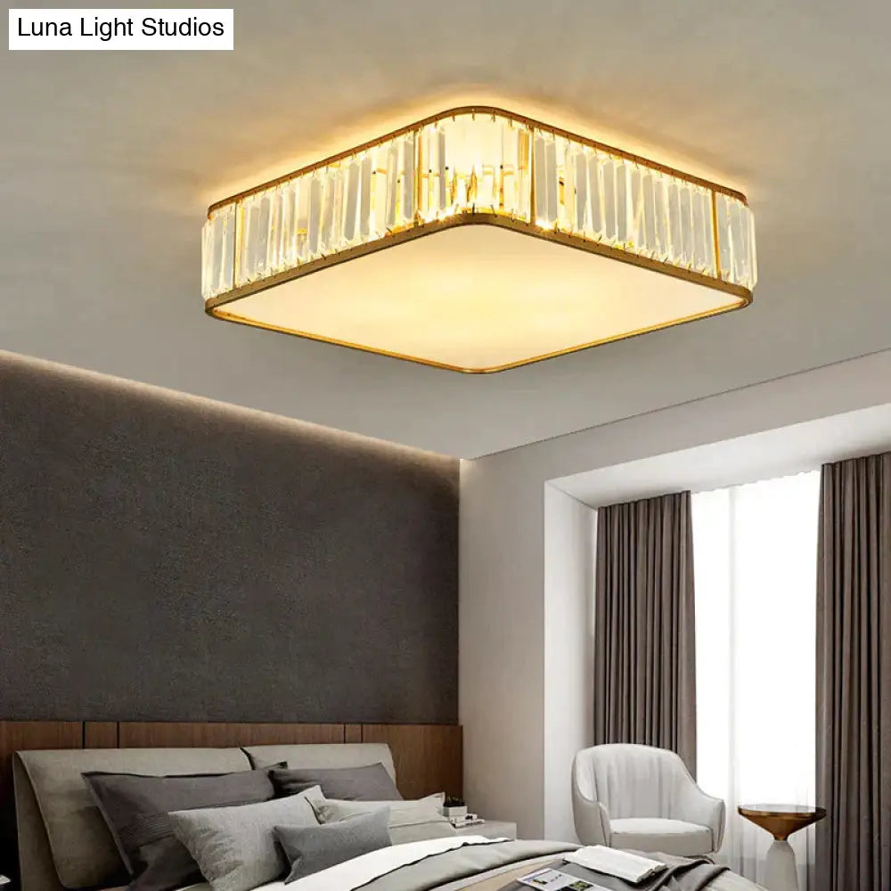Simple Modern Crystal Lamp Atmosphere Dining Room Bedroom Ceiling