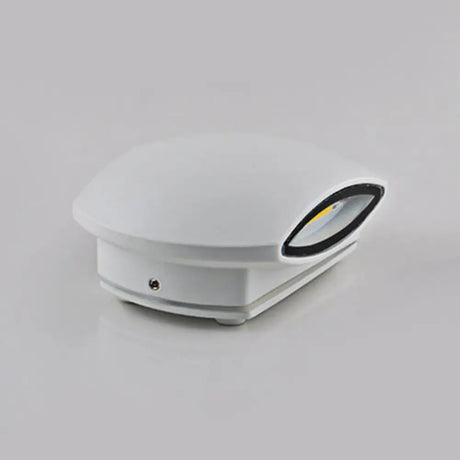 Simple Style Aluminum Oval Wall Mounted Led Light For Corridor - 1.5/2 Wide White Fixture