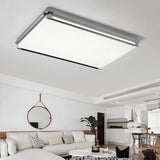 Simplicity Acrylic Led Flush Ceiling Light - Rectangular Design Wide 16.5’/24.5’/25.5’ Ideal