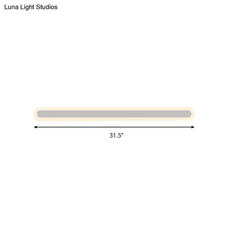 Simplicity Led White/Warm Wall Sconce Lamp - 3 Sizes Available