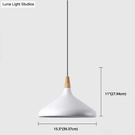 Simplicity Pendant Light With Multi Color Options - Nordic Macaroon Aluminum Lampshade Perfect For