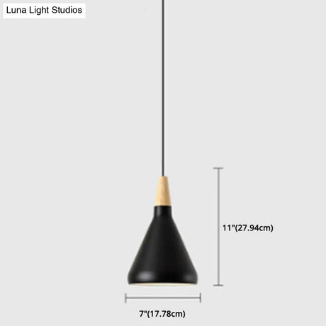 Simplicity Pendant Light With Multi Color Options - Nordic Macaroon Aluminum Lampshade Perfect For