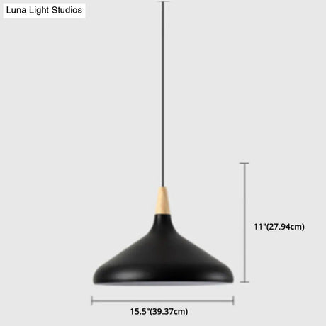 Simplicity Pendant Light With Multi Color Options - Nordic Macaroon Aluminum Lampshade Perfect For