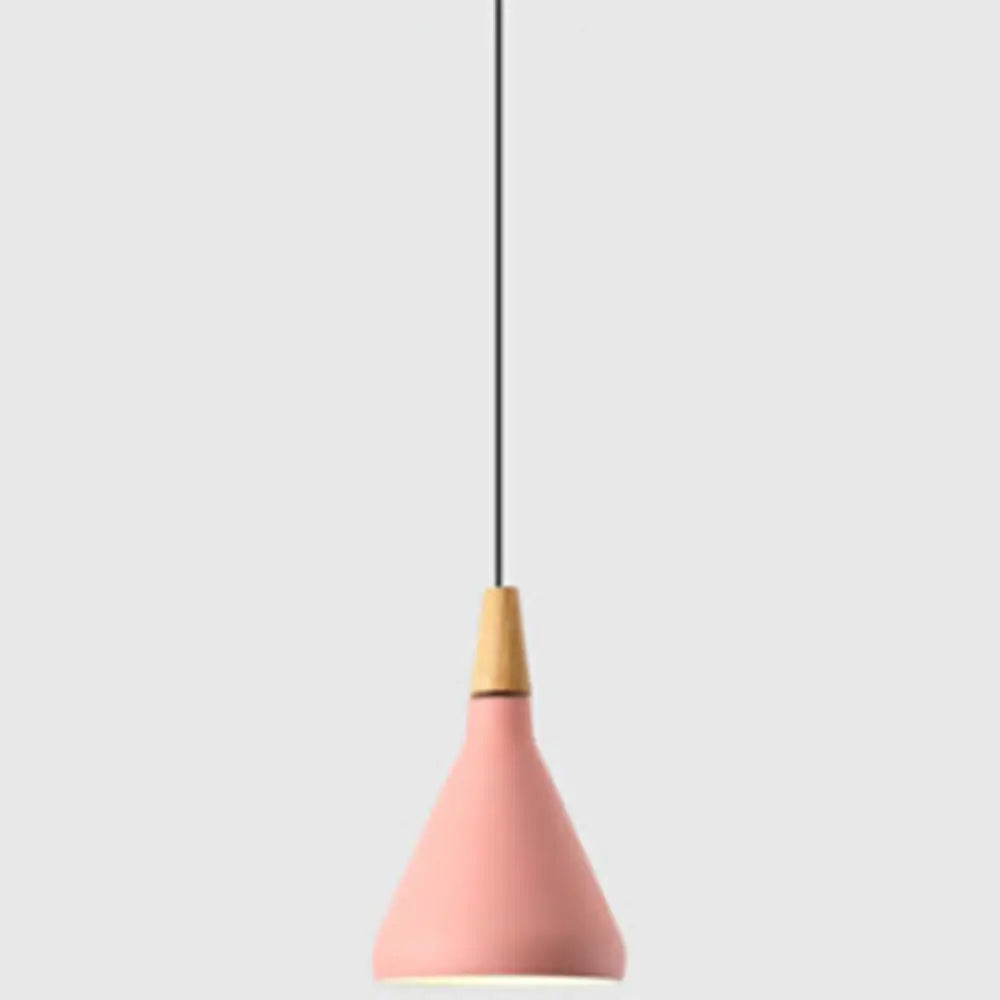Simplicity Pendant Light With Multi Color Options - Nordic Macaroon Aluminum Lampshade Perfect For