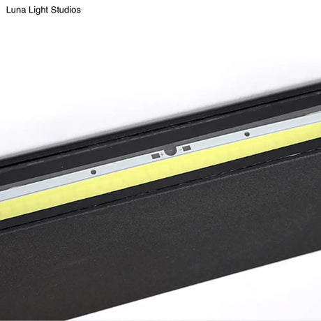 Simplicity Waterproof Sconce Light: Up And Down Lighting Wall Mount Fixture For Living Room