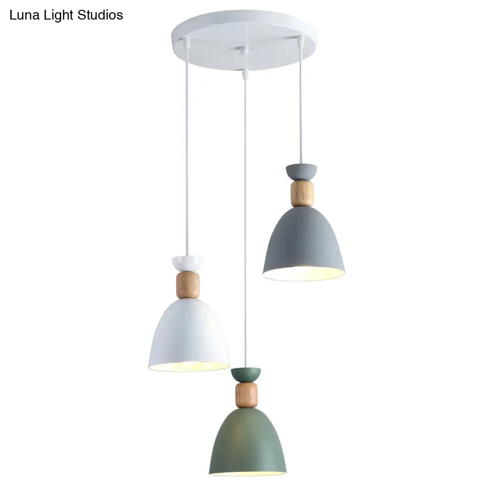 Sleek Hanging Ceiling Pendant Light With Tapered Metal Shade - Perfect For Dining Rooms