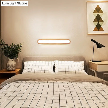 Sleek Led Wall Sconce With Acrylic Diffuser - Ideal For Hallways