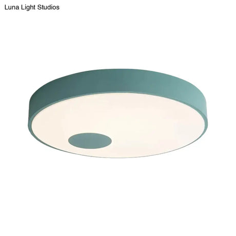 Sleek Nordic Candy Colored Ceiling Lamp For Kindergartens