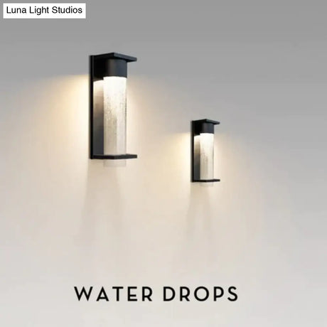 Stainless Steel Modern Led Waterproof Ip54 Wall Light 12W Indoor Outdoor Lamp For Garden Street