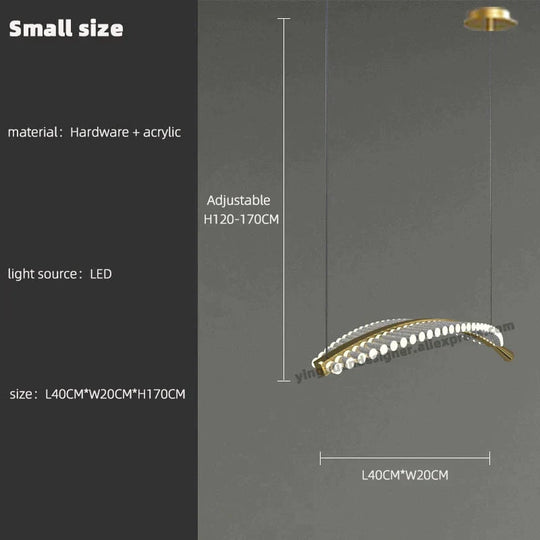 Stellana Leaf Cluster Chandelier L40CM / white light