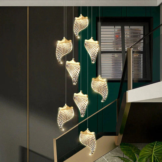 Stellaria - Lustre d'escalier moderne et créatif