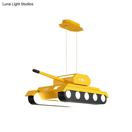 Tank Led Suspension Nursery Chandelier Modern Acrylic Lighting Fixture
