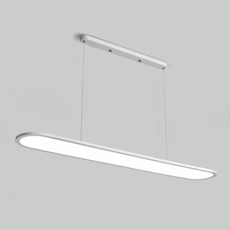 Ulta-Thin Led Island Lamp With Acrylic Shade - Minimalistic Lighting Solution White / 23.5