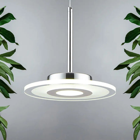 Ultrathin Acrylic Island Pendant Led Light In Warm/White/Natural White / Natural