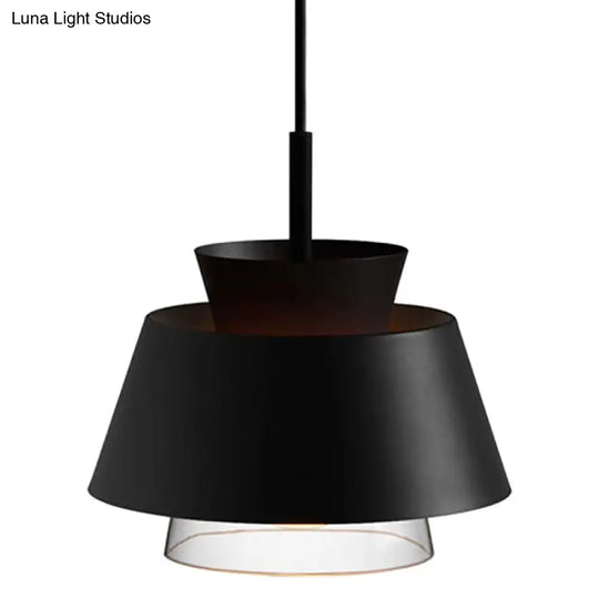 Upside Down Trifle Pendant Light With Metal Macarons Perfect Dining Room Table Lighting